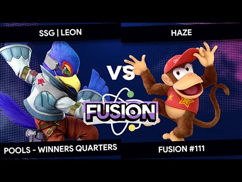 Fusion #111 - LeoN (Falco) vs Haze (Diddy Kong) - Pools - Winners Quarters