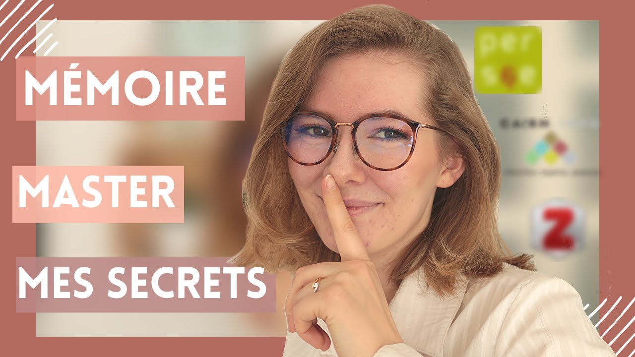 📚MÉMOIRE DE MASTER I Les CONSEILS & APPLIS qui vont te sauver la vie ! I •PIMP' TON MÉMOIRE•