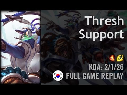 Thresh Support vs Nautilus - Secret - KR Challenger Path 5.23