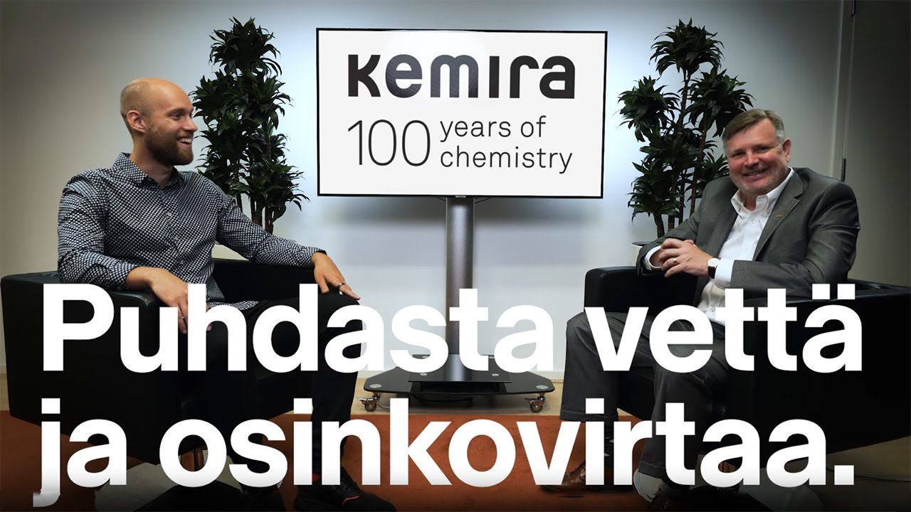 Haastattelussa Kemiran toimitusjohtaja Jari Rosendal