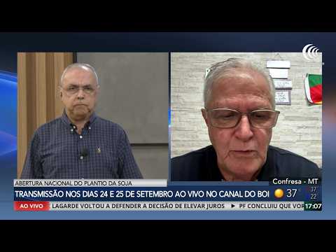 Aprosoja RS participa de Abertura do Plantio da Soja Safra 2026/27 com transmissão pelo Canal do Boi