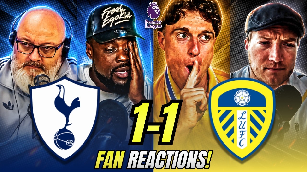 Tottenham & Leeds United Fans Reactions to Tottenham 1-1 Leeds United | Premier League Fan Reactions