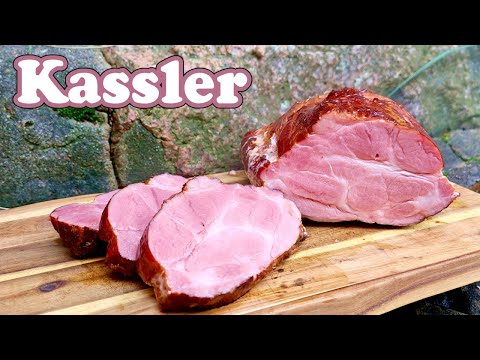 Hot smoked Kassler - make it yourself, step by step instructions