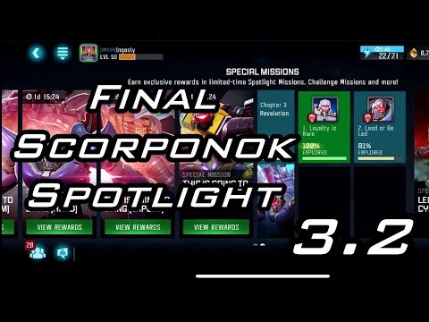 Scorponok Master Spotlight - 3.2 - Transformers: Forged to Fight