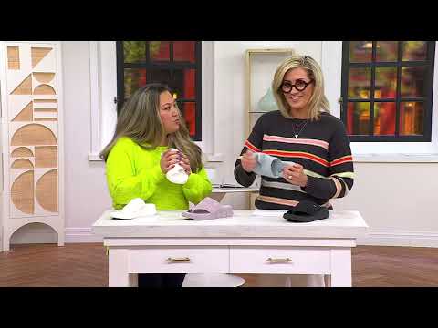 Ryka Washable Toe-Loop Slide Sandals - Elegance on QVC