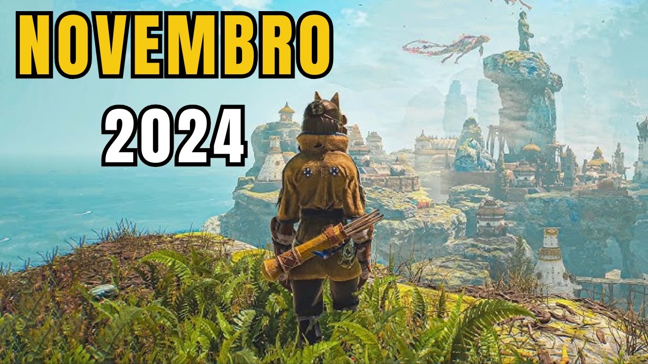 TOP 13 JOGOS IMPERDÍVEIS de Novembro 2024! Melhores Novidades do Mês