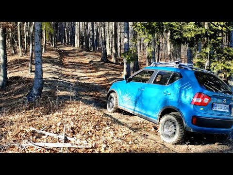 Suzuki Ignis off road (lifted 4 cm), Grand Vitara & S-Cross, deep ruts, hillclimbs