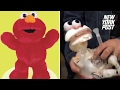 Tickle Me Oh No It S Elmo Without His Skin New York Post