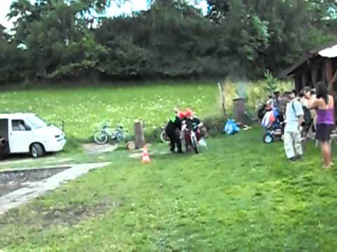SDH Piletice - Račice nad Trotinou 16.7.2011 útok se džberovkou