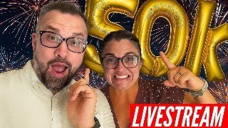 LIVE Q&A | 50,000 Subscriber Celebration LIVESTREAM! Best Of's, Vegas, Cruise Talk and Future Plans