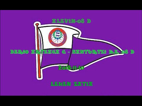 2018-11-10  2ªJornada Liga Derio Arteaga C - Santurtzi KE 08 D