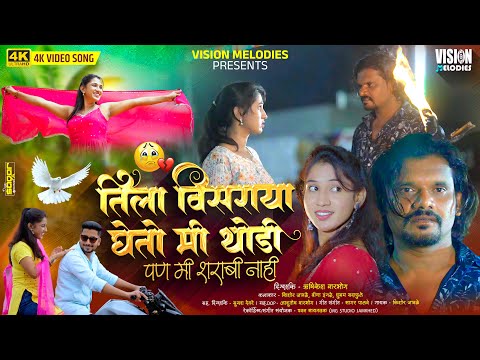 Official Video | Tila Visaraya Gheto Mi Thodi 💔🍾 | पण मी शराबी नाही | Kishor Jawale | Vina Ingle
