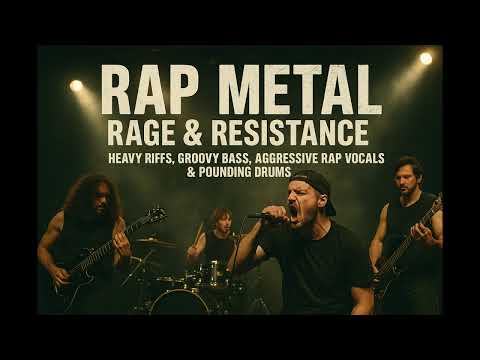 🔥 Rap Metal Rage & Resistance｜Heavy Riffs, Groovy Bass, Aggressive Rap Vocals & Pounding Drums