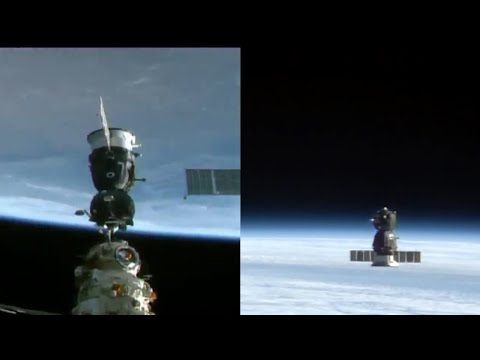 Soyuz MS-18 undocking and departure