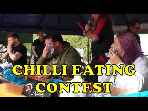 Chilli Eating Contest - Eastnor Chilli Festival - Monday 1st May 2023
