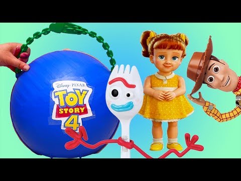 Toy Story 4 Toys and Dolls Fun for Kids | Sniffycat Video