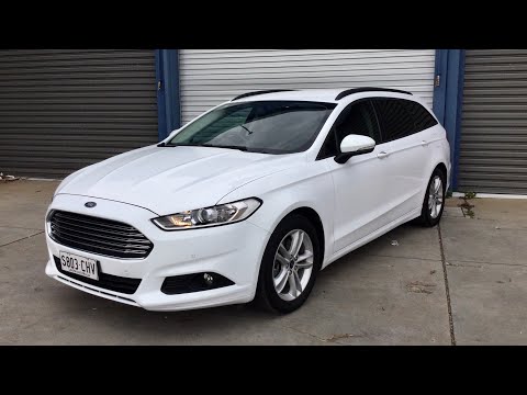 Ford Mondeo Wagon Ambient 2016 White Stk Number - 68439