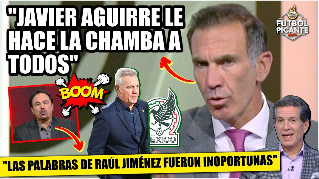 Paco Gabriel sentenció: AGUIRRE HACE EL TRABAJO DE TODOS, pone a todos EN SU LUGAR | Futbol Picante