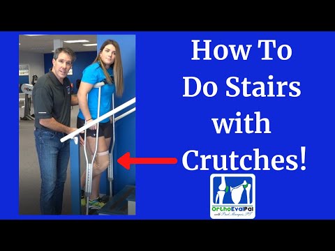 How to Walk with Crutches Partial Weight Bearing