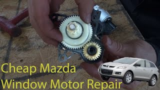 Mazda CX7 Window Motor Gear Replacement