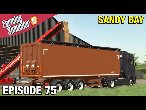 NEW MANURE TRAILER IS FULL Farming Simulator 19 Timelapse - Sandy Bay Seasons FS19 Ep 75