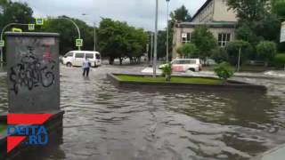 Уссурийск в воде