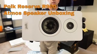 Video thumbnail for Polk Reserve R900 Height Speakers | Dolby Atmos DTS x | Unboxing and Thoughts | Home Theater by OldTrades