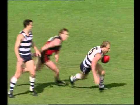 1989 Preliminary final - Gary Ablett highlights (1st half)