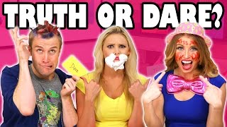 Truth or Dare Challenge  with Jenn vs Weston vs Lindsey. Totally TV