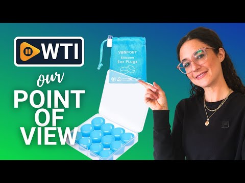 Ear Plugs for Sleeping - Vegpoet Reusable Moldable Silicone Earplugs - WTI product video review