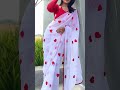 Georgette Saree Georgettesaree Heartdesign Grwm Grwmoutfit For ORDER Whatsapp 917878817191