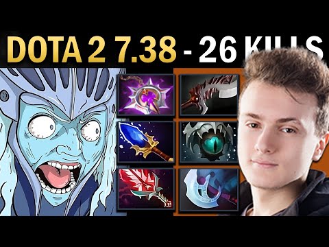 Spectre Gameplay Miracle with 26 Kills and 1005 GPM - Dota 7.38