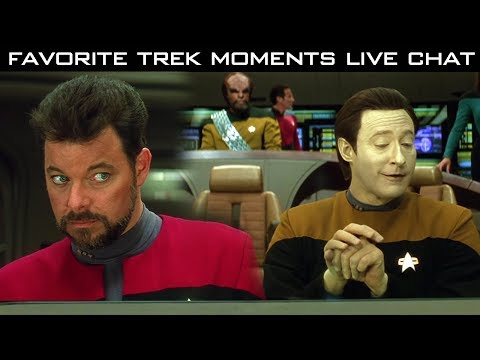 Our Favorite Star Trek Moments LIVE chat - Trekyards Live