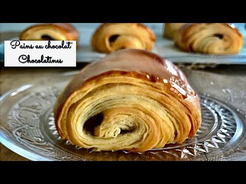 Pains au chocolat maison ou chocolatines