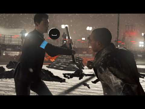 Detroit Become Human:Connor vs Markus:Secret Connor kill