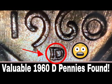 1960 D Penny Errors