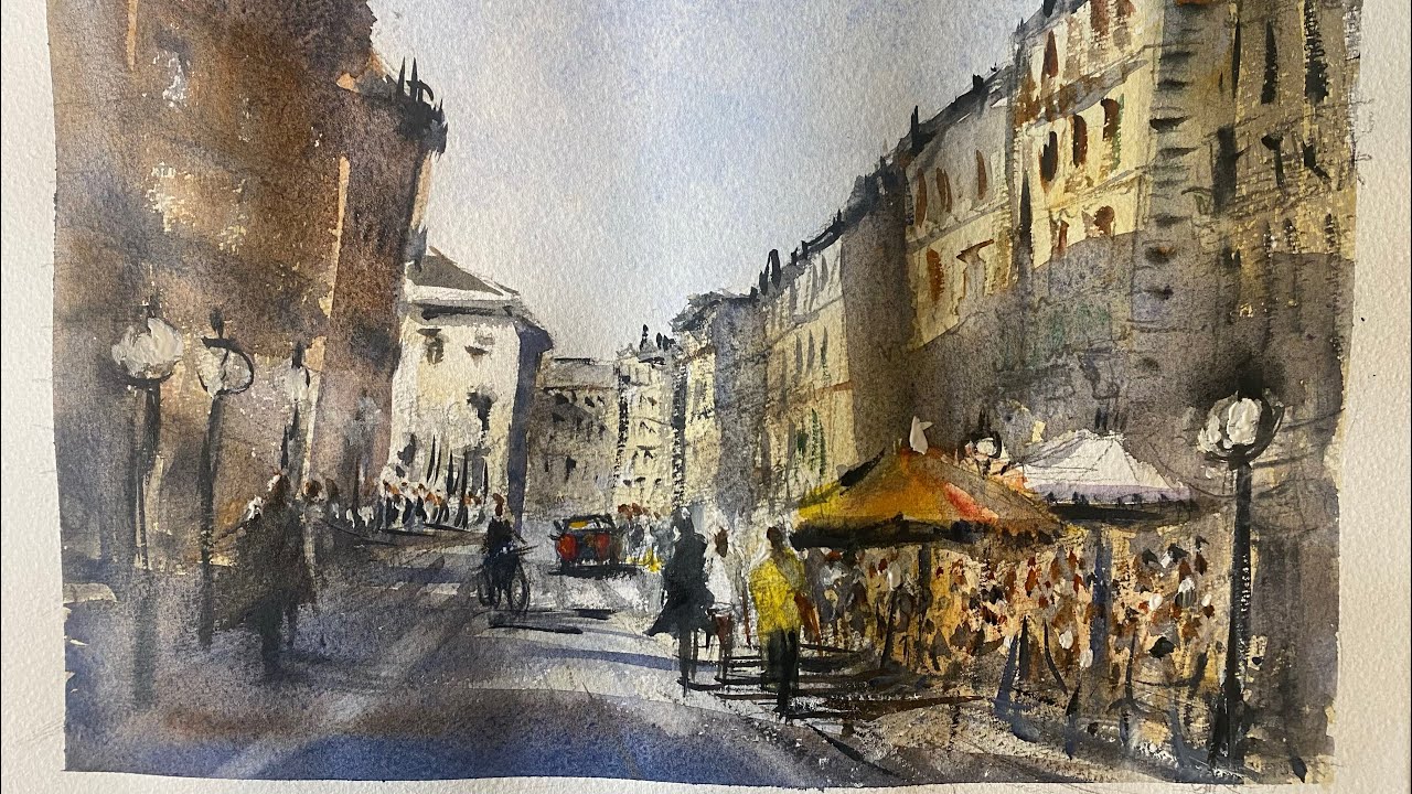 Maximum Impact MILAN Watercolour Demo