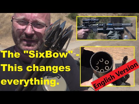 Pump Action Gatling 440 fps Arrow Gun! Amazing.