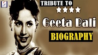 A Tribute To Geeta Bali l Biography l Evergreen Bollywood Actress - Download this Video in MP3, M4A, WEBM, MP4, 3GP