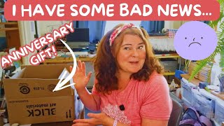 Bad news, Art Supply Gifts, Mixed Media Sketching, Swatching Watercolor Ink- Art Studio Vlog