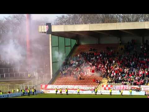 Essen Ultras in Uerdingen (KFC 1:1 RWE)