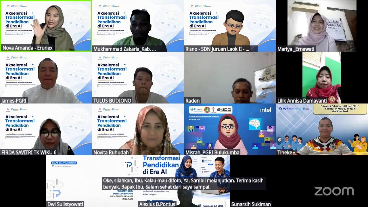 Webinar PGRI Power x Erunex