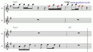 Midnight Motion - Bb Tenor/Soprano Sax Sheet Music [ kenny g ]