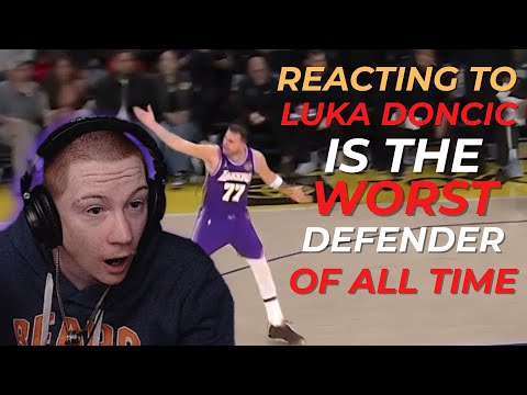 Reacting to Luka Doncic Is The Worst Defender In NBA History