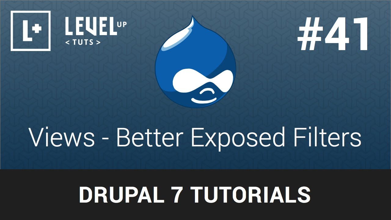 Drupal 7 Tutorials #41 - Views - Better Exposed Filters