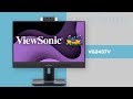 VG2457V 24” Windows Hello-Compatible Webcam Monitor