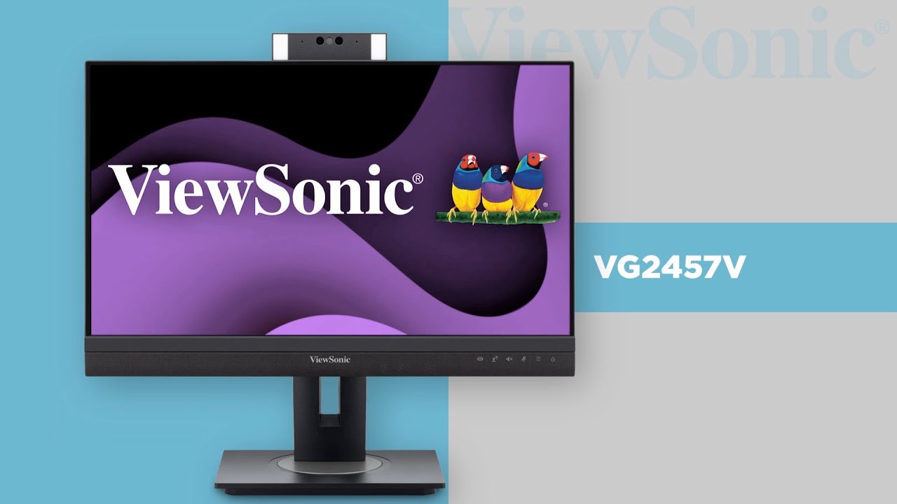 VG2457V 24" Windows Hello-Compatible Webcam Monitor