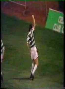 Partizan Belgrade v Celtic FC UEFA Cup Winners Cup 1989-90