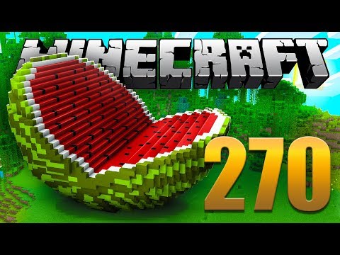 The GIANT Watermelon - Minecraft In Search of the Automatic House #270