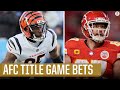 How To Bet The AFC Championship Game: Bengals-Chiefs player props, line movement | CBS Sports HQ